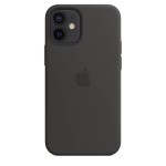 Apple iPhone 12 mini silikoninis dėklas su MagSafe - Black