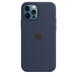 Apple iPhone 12 / 12 Pro Silicone Case with MagSafe - Deep Navy