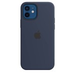 Apple iPhone 12 / 12 Pro Silicone Case with MagSafe - Deep Navy