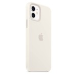 Apple iPhone 12 / 12 Pro Silicone Case with MagSafe - White