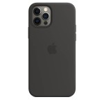 Apple iPhone 12 / 12 Pro Silicone Case with MagSafe - Black