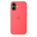 iPhone 17 Silicone Case with MagSafe – Bright Guava