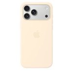 iPhone 17 Pro Max Silicone Case with MagSafe – Vanilla
