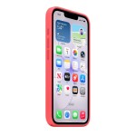 iPhone 16e/17e Silicone Case with MagSafe - Bright Guava