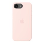 iPhone 16e/17e Silicone Case with MagSafe - Soft Pink
