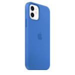 Apple iPhone 12 / 12 Pro silikoninis dėklas su MagSafe - Capri Blue