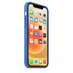 Apple iPhone 12 Pro Max silikoninis dėklas su MagSafe - Capri Blue