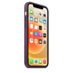Apple iPhone 12 / 12 Pro silikoninis dėklas su MagSafe - Amethyst