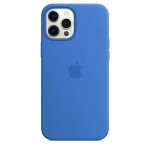 Apple iPhone 12 Pro Max silikoninis dėklas su MagSafe - Capri Blue