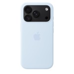 iPhone 18 Pro Silicone Case with MagSafe - Crisp Blue