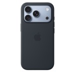 iPhone 18 Pro Silicone Case with MagSafe - Navy Blue