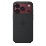 iPhone 18 Pro Silicone Case with MagSafe - Black