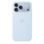 iPhone 18 Pro Max Silicone Case with MagSafe - Crisp Blue