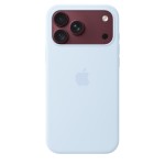 iPhone 18 Pro Max Silicone Case with MagSafe - Crisp Blue