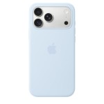 iPhone 18 Pro Max Silicone Case with MagSafe - Crisp Blue