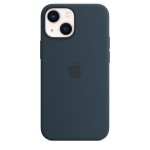 Apple iPhone 13 mini silikoninis dėklas su MagSafe - Abyss Blue