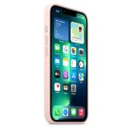 Apple iPhone 13 Pro silikoninis dėklas su MagSafe - Chalk Pink
