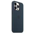 Apple iPhone 13 Pro silikoninis dėklas su MagSafe - Abyss Blue