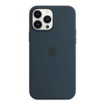 Apple iPhone 13 Pro Max Silicone Case with MagSafe - Abyss Blue