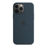 Apple iPhone 13 Pro Max Silicone Case with MagSafe - Abyss Blue