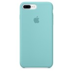 Apple iPhone 8 Plus/7 Plus silikoninis Sea Blue dėklas