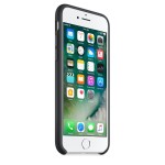 Apple iPhone 8/7 silikoninis Black dėklas