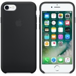 Apple iPhone 8/7 silikoninis Black dėklas