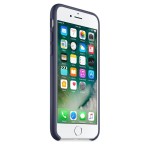 Apple iPhone 8/7 silikoninis Midnight Blue dėklas