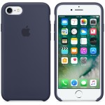 Apple iPhone 8/7 silikoninis Midnight Blue dėklas