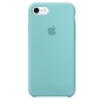 Apple iPhone 8/7 silikoninis Sea Blue dėklas