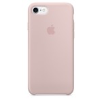 Apple iPhone 8/7 silikoninis Pink Sand dėklas
