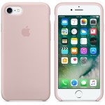 Apple iPhone 8/7 silikoninis Pink Sand dėklas