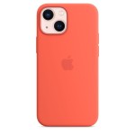 Apple iPhone 13 mini silikoninis dėklas su MagSafe - Nectarine