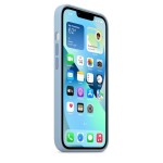 Apple iPhone 13 silikoninis dėklas su MagSafe - Blue Fog