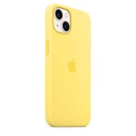 Apple iPhone 13 silikoninis dėklas su MagSafe - Lemon Zest