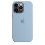 Apple iPhone 13 Pro silikoninis dėklas su MagSafe - Blue Fog