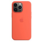 Apple iPhone 13 Pro silikoninis dėklas su MagSafe - Nectarine