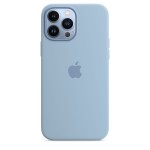 Apple iPhone 13 Pro Max silikoninis dėklas su MagSafe - Blue Fog