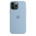 Apple iPhone 13 Pro Max silikoninis dėklas su MagSafe - Blue Fog