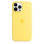 Apple iPhone 13 Pro Max silikoninis dėklas su MagSafe - Lemon Zest