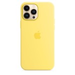 Apple iPhone 13 Pro Max silikoninis dėklas su MagSafe - Lemon Zest