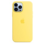 Apple iPhone 13 Pro Max silikoninis dėklas su MagSafe - Lemon Zest