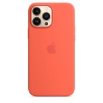 Apple iPhone 13 Pro Max silikoninis dėklas su MagSafe - Nectarine