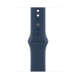 Apple Watch Series 7 GPS + Cellular, 41mm Gold Stainless Steel with Abyss Blue Sport Band