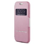 Moshi SenseCover iPhone 6/6S rožinis dėklas