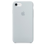 Apple iPhone 8/7 silikoninis Mist Blue dėklas
