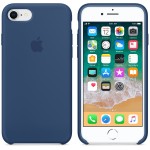Apple iPhone 8/7 silikoninis Blue Cobalt dėklas