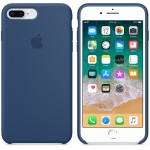 Apple iPhone 8 Plus/7 Plus silikoninis Blue Cobalt dėklas