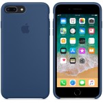 Apple iPhone 8 Plus/7 Plus silikoninis Blue Cobalt dėklas
