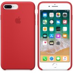 Apple iPhone 8 Plus/7 Plus silikoninis Red dėklas